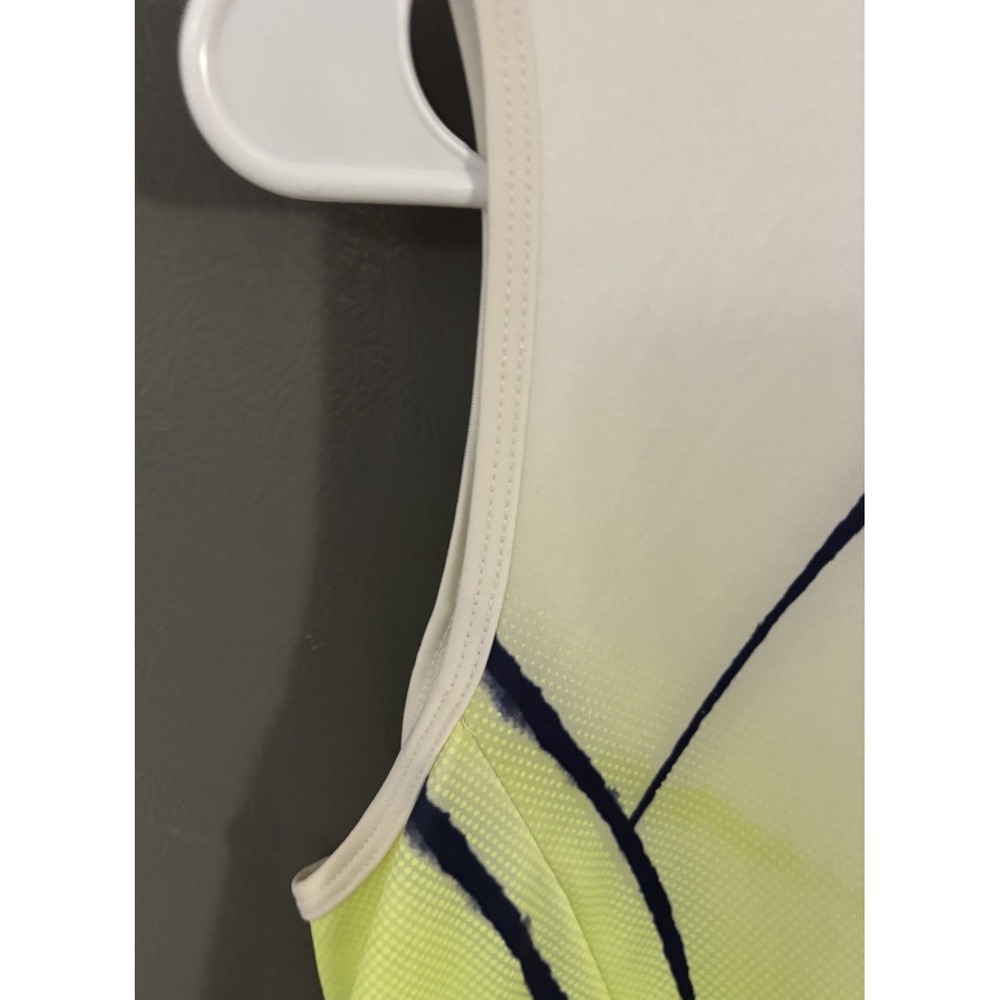 Lucky In Love Tennis Dress Wild Ombre Sleeveless Lime Blue‎ Women's Medium 8-10 - Picture 5 of 8